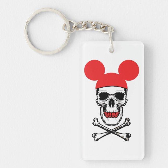 Crâne en Casquette souris-oreille avec X-Bone (Devant)