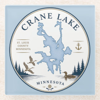 Crane Lake, Minnesota Ferienhaus/Urlaubsdomizil Glasuntersetzer