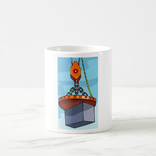Crane Lifting Kaffeetasse