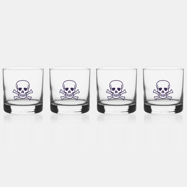 Crâne n Bones roches verre set 4 (Recto)