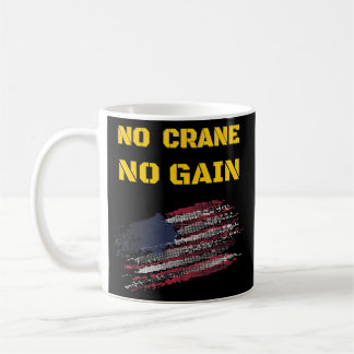 Crane Operator Driver Zitat lustige Männer Jungs Kaffeetasse