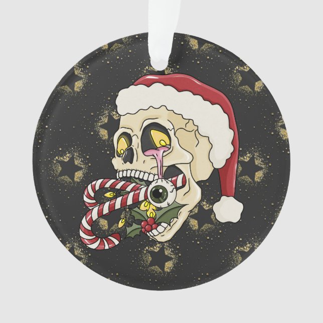 Crâne Père Noël Creepmas (devant)