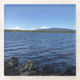 Crane Prairie Reservoir, OR Glasuntersetzer