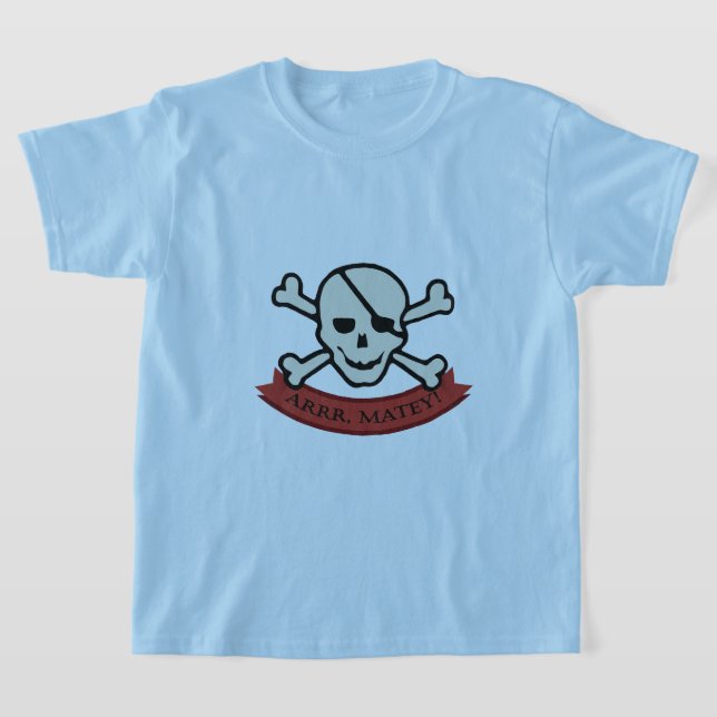 Crâne - T-shirt de base pour enfants (Poser)