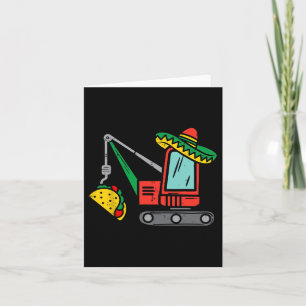 Crane Tacos Boys Cinco De Mayo Fiesta Kinder Karte
