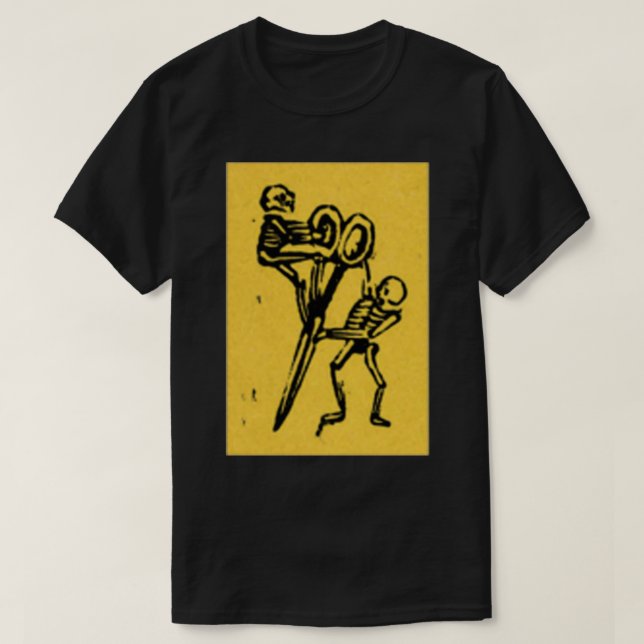 Crânes de barbier Classique TShirt (Design devant)