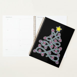 Crânes gothiques Planificateur Arbre de Noël