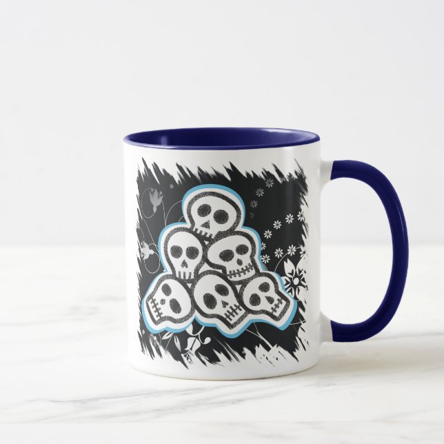 Crânes Halloween Mugs (Droite)