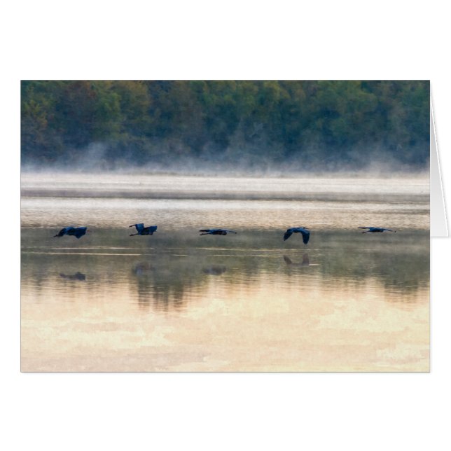 Cranflug Painterly Card (Vorderseite (Horizontal))