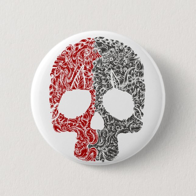 Crânio Sttile Button (Vorderseite)