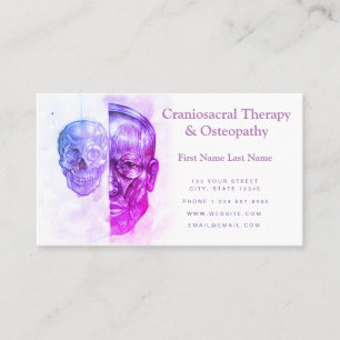 Craniosacrale Therapie & Osteopathie Visitenkarte