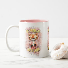 Cranka mit Kaffee Zweifarbige Tasse