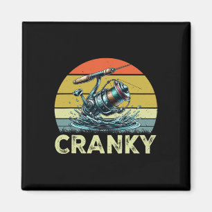 Crankbait-Angelköder - lustige cranky Fi für Fisch Magnet