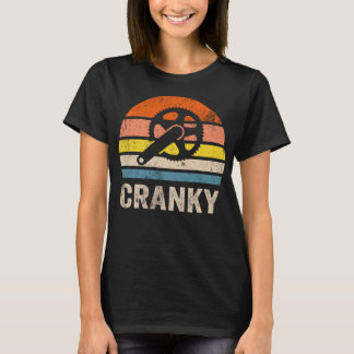 Cranky Classic Sun lustige Radfreunde Cr T-Shirt
