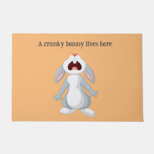 Cranky Rabbit Doormat Fußmatte