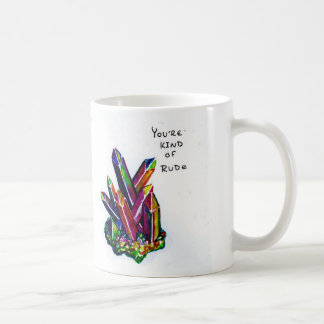 Cranky Regenbogen-Kristall-Tasse Kaffeetasse