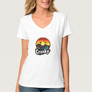 Cranky Sunset Bicycle T-Shirt - Energie für Ihren 