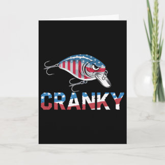 Cranky Usa Crankit Angeln Vatertag  Karte