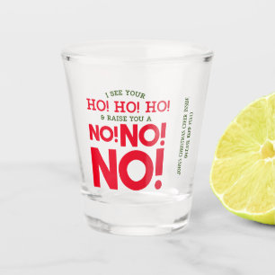 Cranky Weihnachtsschuss - NEIN! NEIN! NEIN! Schnapsglas