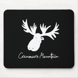 Cranmore Berg New Hampshire Elchgeweih Ski Mousepad