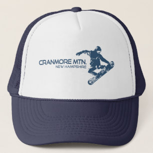 Cranmore Mountain Resort New Hampshire Snowboarder Truckerkappe