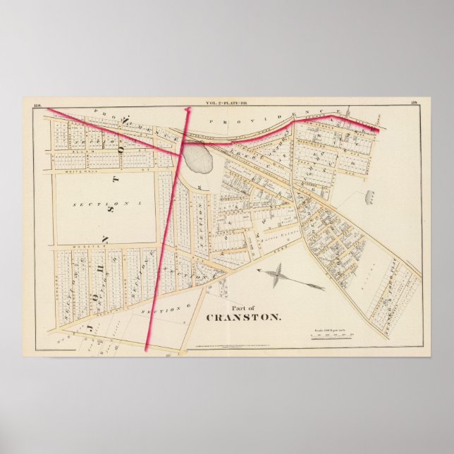 Cranston Johnston Rhode Island Poster (Vorne)