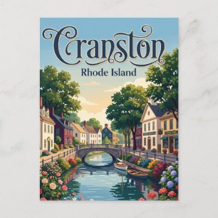 Cranston, Rhode Island Postkarte