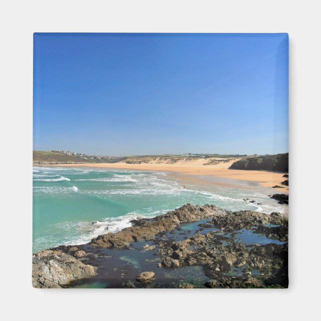 Crantock Bay Magnet (Vorne)