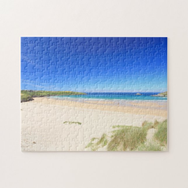 Crantock Bucht-Puzzle (Horizontal)