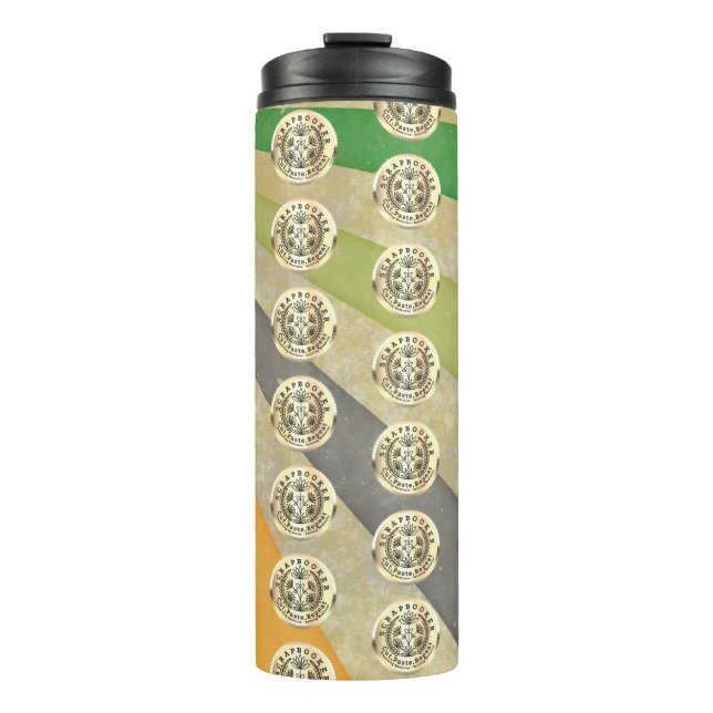 Crapbook Thermosbecher (Vorderseite)