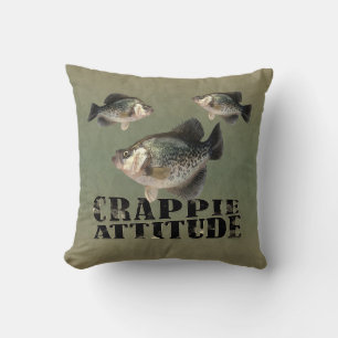 Crappie Attitude Kissen
