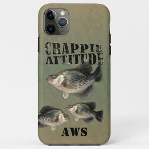 Crappie Attitude Pêche Coque-Mate coque iphone