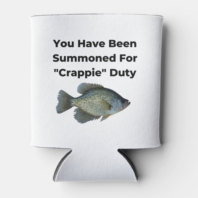 Crappie Fishing Dosenkühler (Vorderseite)
