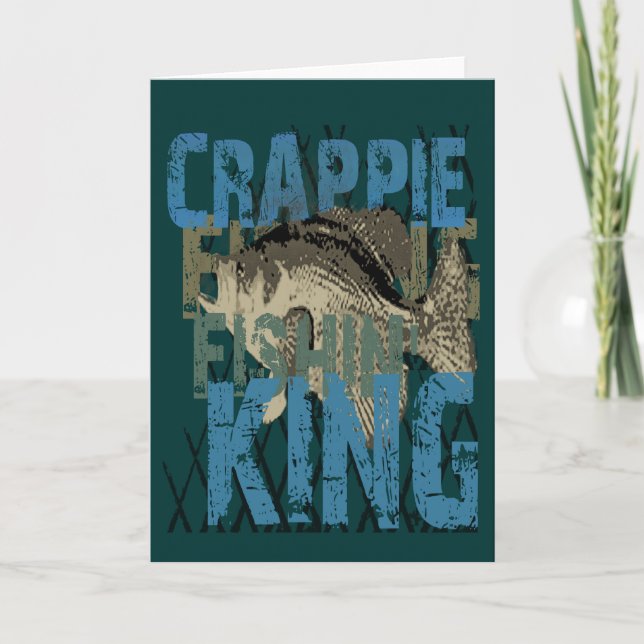 Crappie Fishin'King Karte (Vorderseite)