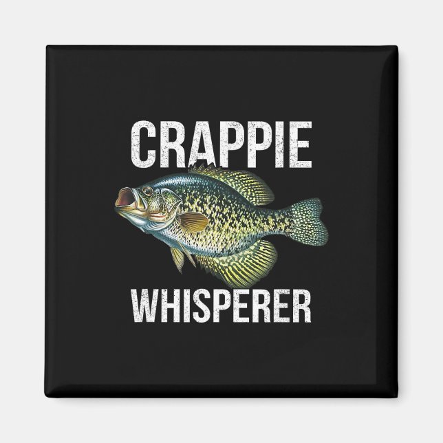 Crappie-Flüsterer  Magnet (Vorne)
