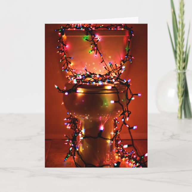 Crappy Holidays / Christmas Feiertagskarte (Vorderseite)