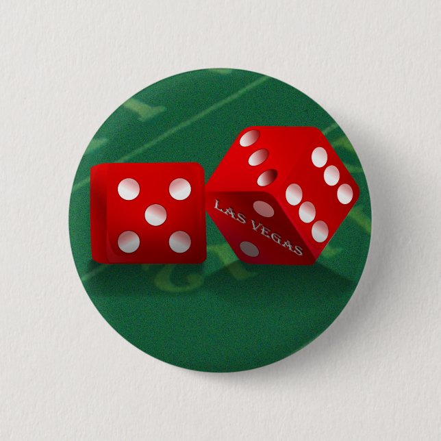 Craps Table mit Las Vegas Diät Button (Vorderseite)