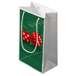 Craps Table mit Las Vegas Diät Kleine Geschenktüte