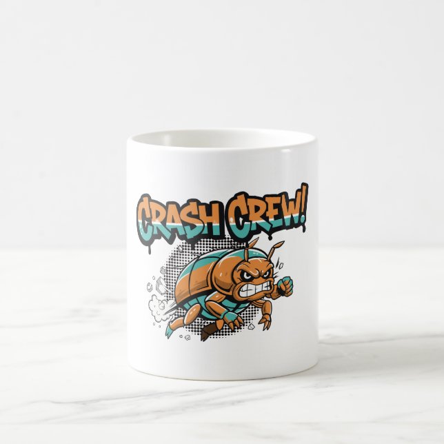 Crash Crew Kaffeetasse (Mittel)