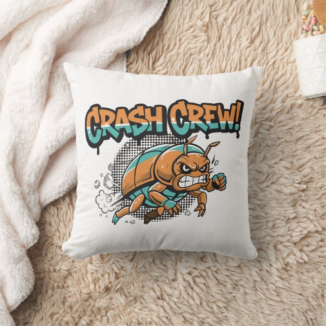 Crash Crew Kissen (Decke)