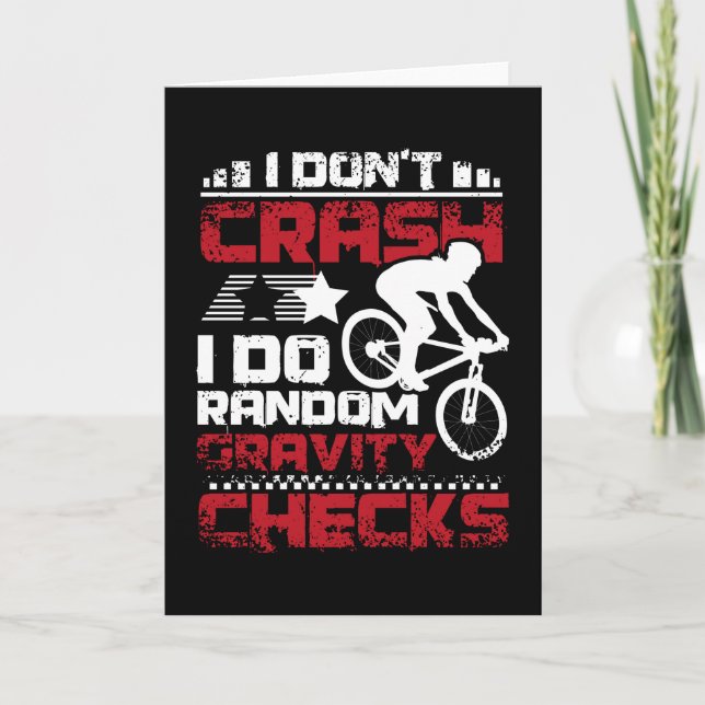 Crash Gravel Bike Karte (Vorderseite)