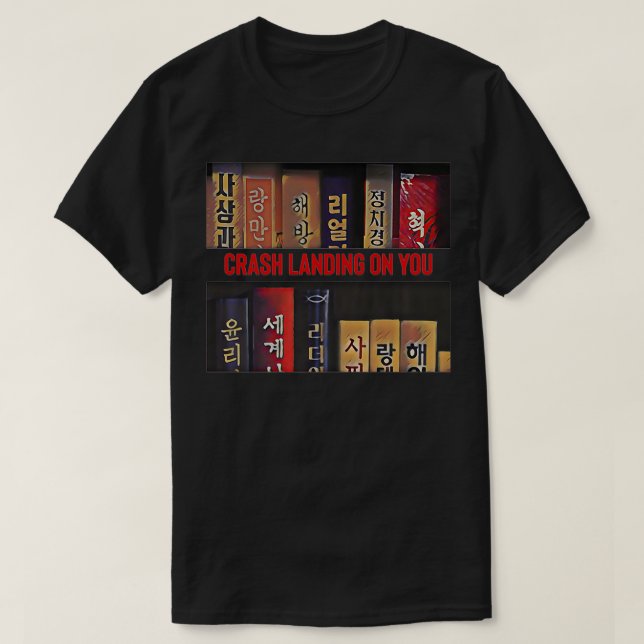 Crash Landing On You (kdrama) Fan Gift Premium  T-Shirt (Design vorne)