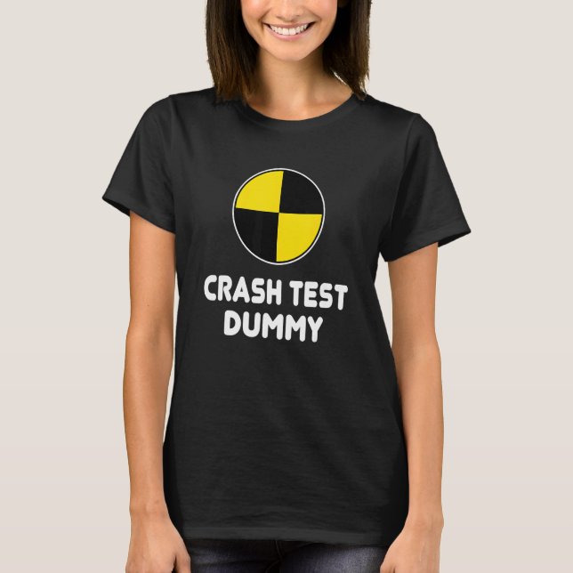 Crash Test Dummy Halloween T-Shirt (Vorderseite)