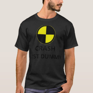 Crash Test Dummy Leicht Last Minute Funny Hallowee T-Shirt