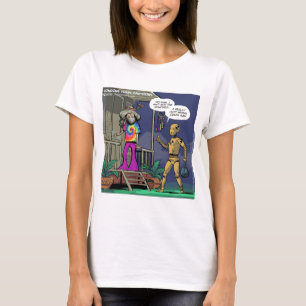 Crash Test Hippie Funny T-Shirt