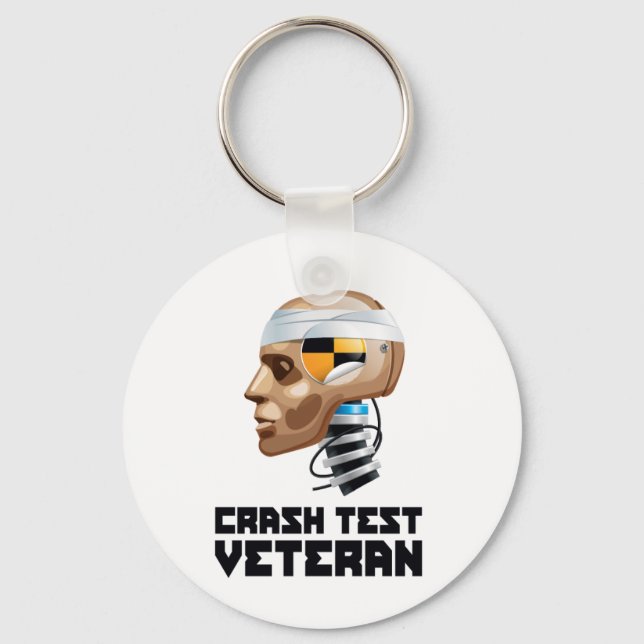 Crash Test Veteran Schlüsselanhänger (Vorderseite)