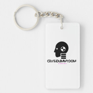 CrashDummyDom Gaming-Logo-Schlüsselanhänger Schlüsselanhänger