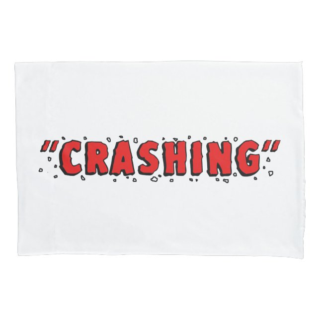 "CRASHING" KISSENBEZUG (Vorderseite)