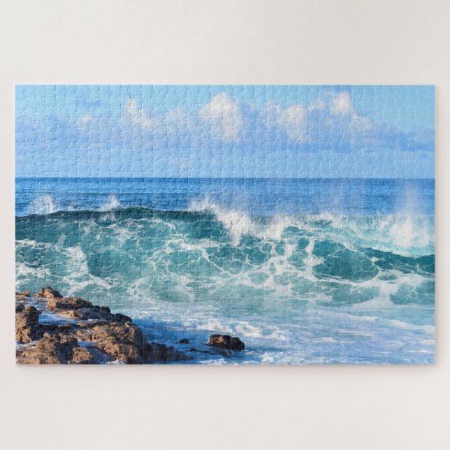 Crashing Ocean Waves in Hawaii - 20x30 Inch (Horizontal)