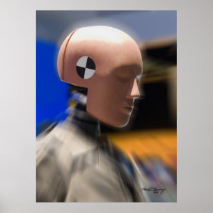 Crashtest-Attrappe Poster